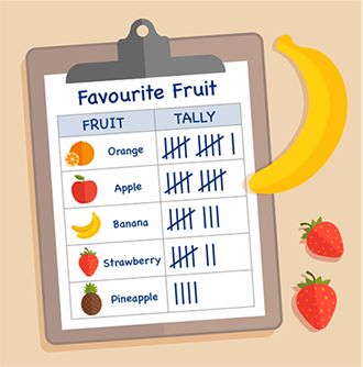 Favourite Fruit Tally Chart