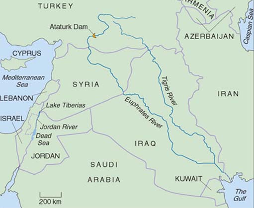 Global Water Resources 2 1 Water In The Middle East Openlearn