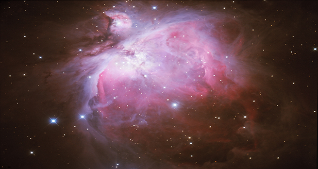 In the night sky: Orion