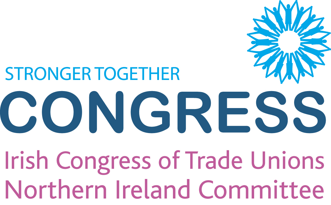 Logo of the Irish Congress of Trade Unions.
