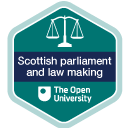 'The Scottish Parliament and law making' digital badge