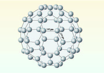 The structure of buckminsterfullerene C60