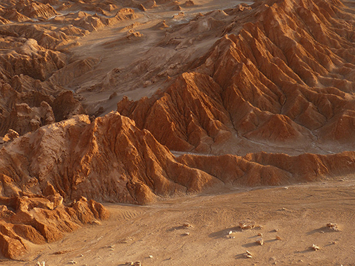 A photo of the Atacama Desert in Chile.