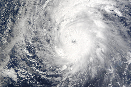 This is an image of the Earth’s atmosphere.