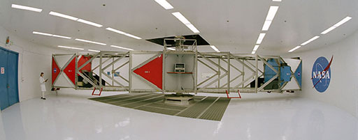 An image of a NASA centrifuge used for training astronauts.