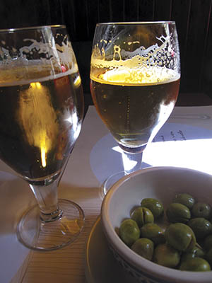 Beer and Olives