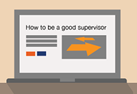 Online course on how to be a good supervisor