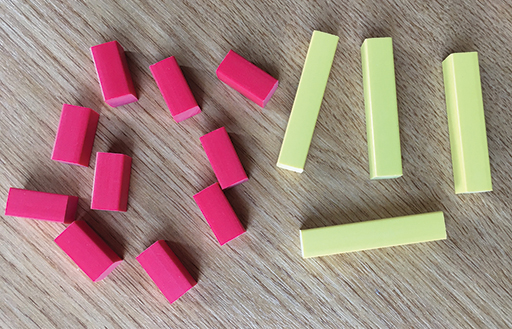 Using Cuisenaire rods to represent ratios