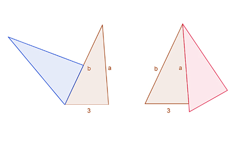 Four triangles