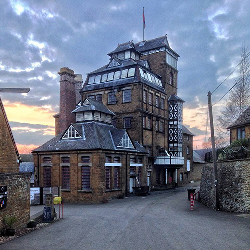 This is a photograph of Hook Northon tower house brewery.
