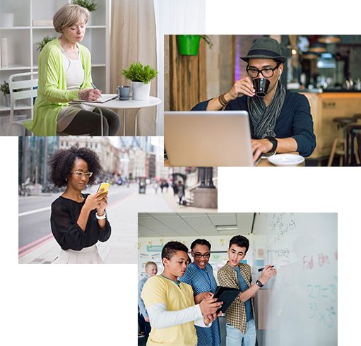 Different ways of writing