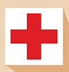 a red cross