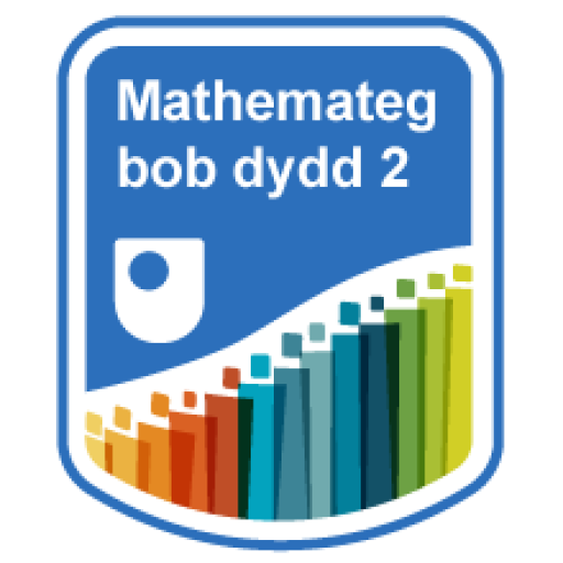 Mathemateg bob dydd 2