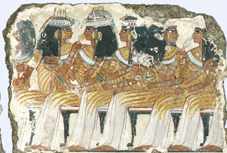 Part of ‘The Banquet’ (EA 37986)