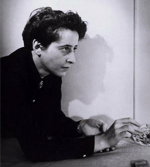 Photo of Hannah Arendt, the American philosopher