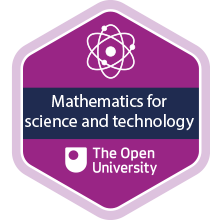 'Mathematics for science and technology' digital badge
