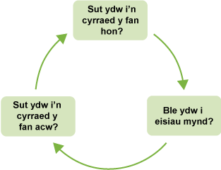 Y ddelwedd a ddisgrifir