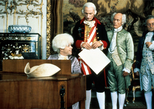 A photograph from the film Amadeus