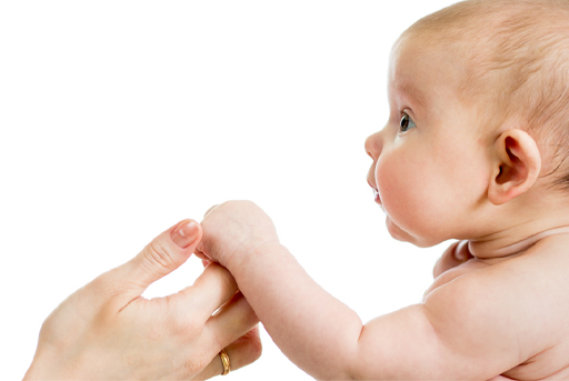 This is a photograph of a baby.