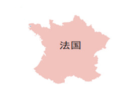 Image depicting the shape of France.