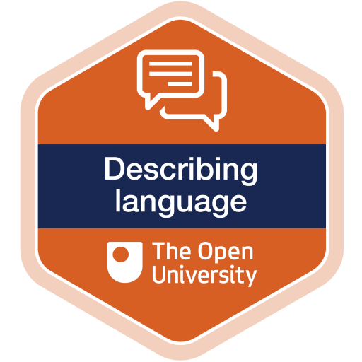 Describing language