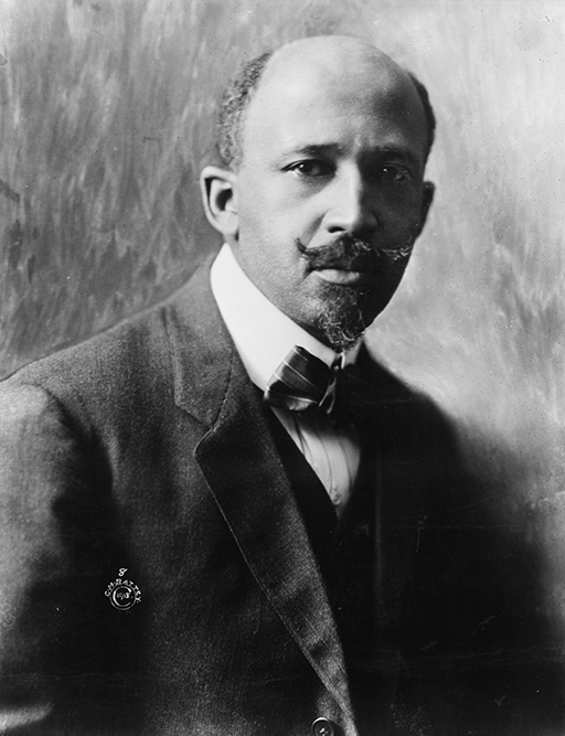 A photograph of W.E.B. Du Bois.