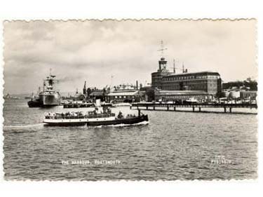 Portsmouth Harbour, late 1930s