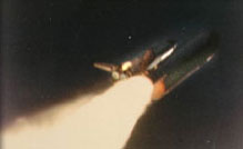 Challenger image (courtesy NASA)