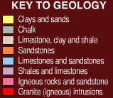 Key to the landscape map