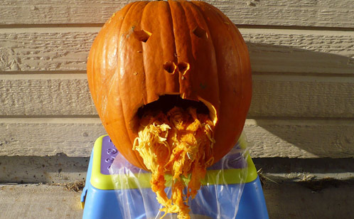 A suffering pumpkin [Image: Abbamouse under CC-BY-SA licence]