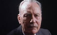 Enoch Powell, outspoken critic of multiculturalism