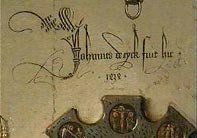 Jan Van Eyck's signature
