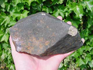 The effects of damp on a meteorite