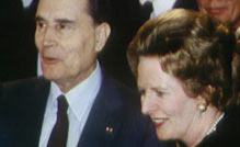 Mitterand and Thatcher