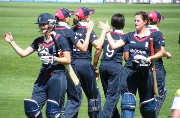 England Womens Cricket team at the 2009 ICC Women's Cricket World Cup