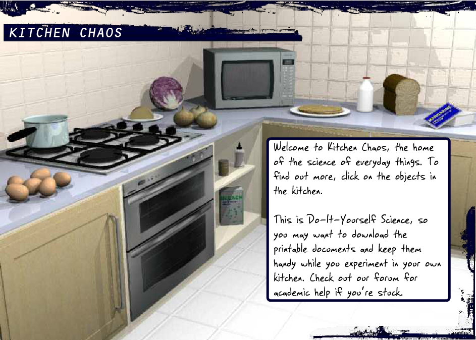 Screenshot of 'Kitchen Chaos' game