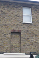 Bricked up window