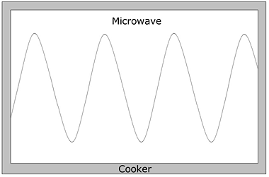 A Microwave in a microwave cooker