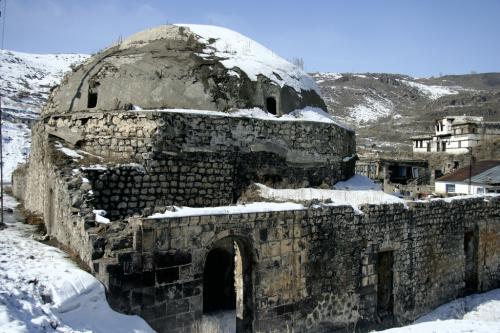 A disused hamam in Kars