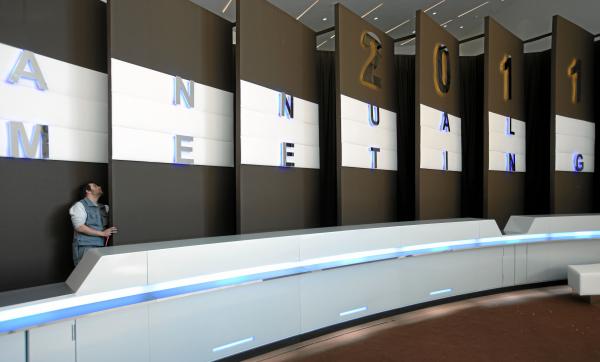 Preparations for the 2011 World Economic Forum at Davos