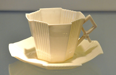 A Fermanagh cup as an example of Belleek Pottery