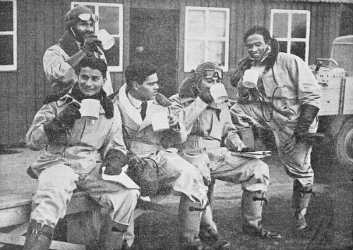 Pilots selected by the Government of India to help the RAF overcome a shortage, 1942