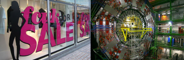 A branch of FCUK and the large Hadron collider