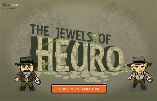 Images taken from the online game, The Jewels of Heuro