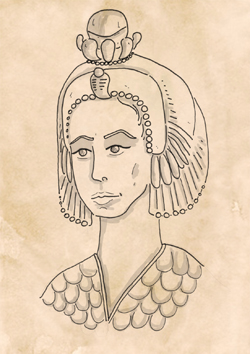 Profile of Cleopatra