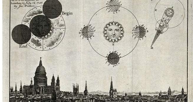 How did 18th Century people react to eclipses?