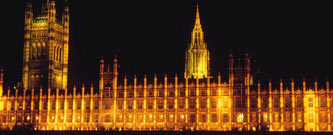 Houses of Parliament at night