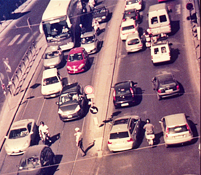 Traffic in Naples
