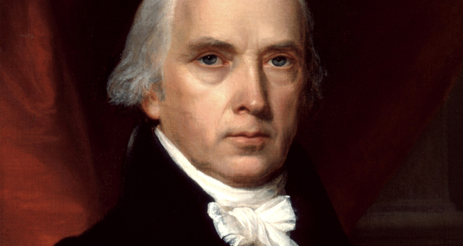 James Madison, fourth President of the United States