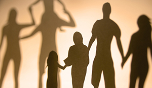 A collection of family members